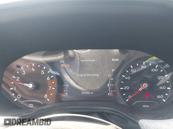 2024 Jeep Compass Latitude with VIN 3C4NJDBN2RT138917, listed as a IAAI auction lot 42761232 with 34,502 mi miles and . Bid and sale history available at DreamBid. Image 7.