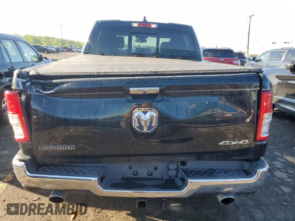2019 Ram 1500 Big Horn с VIN 1C6SRFFT6KN637409, выставлен на аукционе Copart как лот 57072695 с пробегом 103 066 миль миль и Чистый • Clean title. История ставок и продаж доступна на DreamBid. Изображение 6.