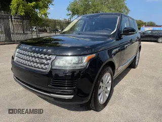 2016 Land Rover Range Rover HSE z VIN SALGS2PF4GA287533, wystawiony jako Copart lot #53760135 z przebiegiem 69 081 mil mil oraz Szkoda całkowita • Salvage title. Historia ofert i sprzedaży dostępna na DreamBid. Obrazek 1.