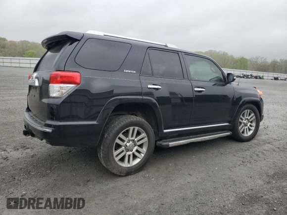 2013 Toyota 4Runner SR5 with VIN JTEBU5JR5D5144722, listed as a Copart auction lot 50799805 with Not provided miles and Salvage title. Bid and sale history available at DreamBid. Image 3.