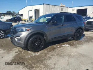 2023 Ford Explorer ST-Line with VIN 1FMSK7KH9PGC02685, listed as a Copart auction lot 81493004 with 28,519 mi miles and Salvage Title. Bid and sale history available at carsss.com. Image 1.