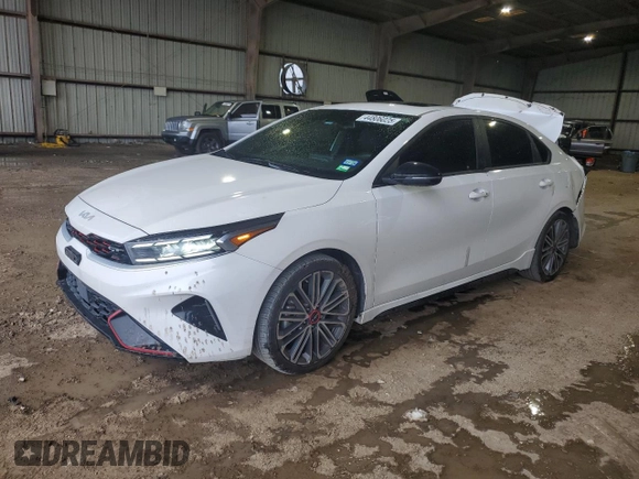 2024 Kia Forte GT with VIN 3KPF44AC0RE716612, listed as a Copart auction lot 44806025 with 29,872 mi miles and Salvage Title. Bid and sale history available at carsss.com. Image 1.