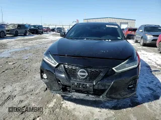2023 Nissan Maxima SR with VIN 1N4AA6EV1PC505472, listed as a Copart auction lot 46052345 with 19,117 mi miles and Salvage title. Bid and sale history available at DreamBid. Image 11.