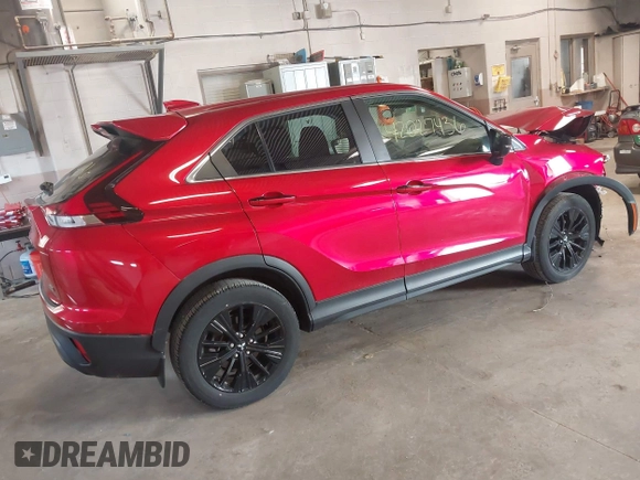 2022 Mitsubishi Eclipse Cross LE with VIN JA4ATVAA3NZ042272, listed as a IAAI auction lot 42027436 with 14,418 mi miles and . Bid and sale history available at DreamBid. Image 4.