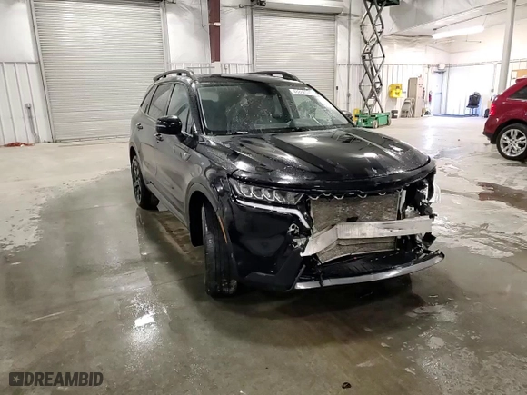2022 Kia Sorento X-Line S with VIN 5XYRLDLC7NG117023, listed as a Copart auction lot 48882575 with 83,956 mi miles and Salvage Title. Bid and sale history available at carsss.com. Image 12.