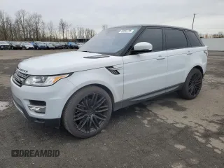 2016 Land Rover Range Rover Sport V6 Diesel HSE with VIN SALWR2KF6GA523677, listed as a Copart auction lot 49856795 with 71,396 mi miles and Clean Title. Bid and sale history available at carsss.com. Image 1.