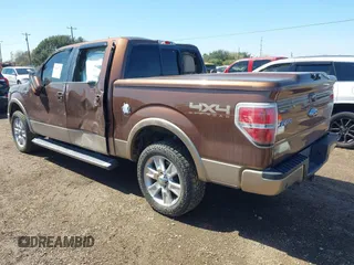 2011 Ford F-150 XL with VIN 1FTFW1EF5BFD28929, listed as a IAAI auction lot 41644770 with 152,550 mi miles. Bid and sale history available at carsss.com. Image 3.