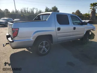 2013 Honda Ridgeline Sport with VIN 5FPYK1F71DB011482, listed as a Copart auction lot 42923385 with 130,382 mi miles and Salvage Title. Bid and sale history available at carsss.com. Image 3.