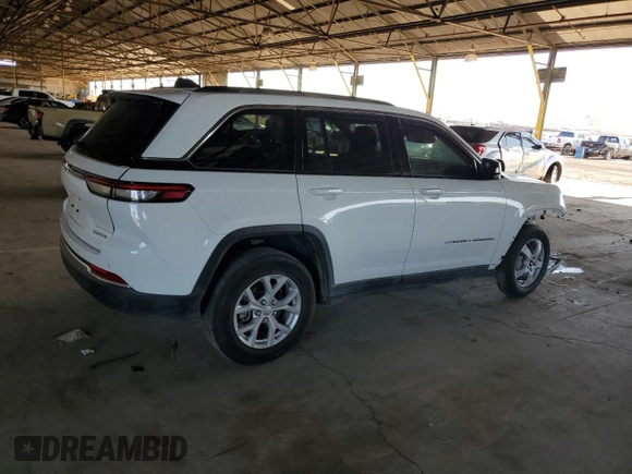 2023 Jeep Grand Cherokee Limited with VIN 1C4RJGBG8PC564219, listed as a Copart auction lot 53923505 with 49,016 mi miles and Salvage title. Bid and sale history available at DreamBid. Image 3.