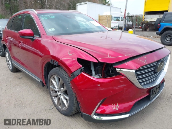 2019 Mazda CX-9 Grand Touring with VIN JM3TCBDY8K0333394, listed as a IAAI auction lot 42109778 with 58,887 mi miles and . Bid and sale history available at DreamBid. Image 1.