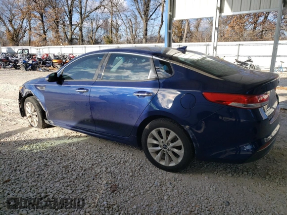 2016 Kia Optima EX with VIN 5XXGU4L30GG071711, listed as a Copart auction lot 83460834 with 83,584 mi miles and Salvage Title. Bid and sale history available at carsss.com. Image 2.