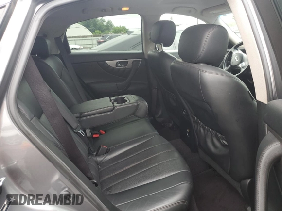 2017 Infiniti QX70 z VIN JN8CS1MW9HM416018, wystawiony jako Copart lot #60274225 z przebiegiem 45 125 mil mil oraz Szkoda całkowita • Salvage title. Historia ofert i sprzedaży dostępna na DreamBid. Obrazek 11.