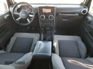 2010 Jeep Wrangler Unlimited Sahara with VIN 1J4HA5H11AL143608, listed as a Copart auction lot 46091715 with 480,747 mi miles and Salvage Title. Bid and sale history available at carsss.com. Image 8.
