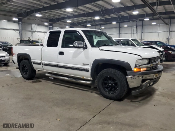 2002 Chevrolet Silverado 1500 LT with VIN 2GCEK19T121341322, listed as a Copart auction lot 51996475 with 232,515 mi miles and Salvage Title. Bid and sale history available at carsss.com. Image 4.