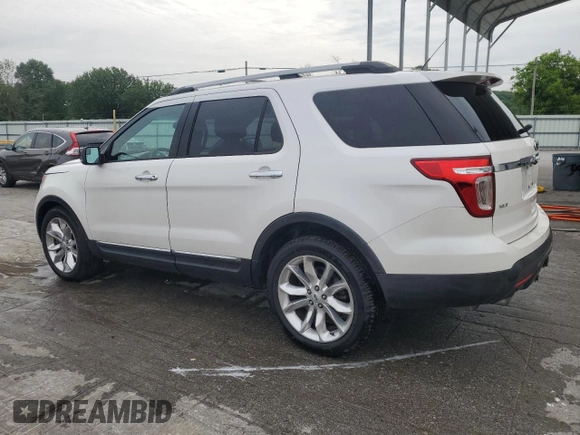 2014 Ford Explorer XLT with VIN 1FM5K7D87EGB99809, listed as a Copart auction lot 59761115 with 204,103 mi miles and Salvage title. Bid and sale history available at DreamBid. Image 2.