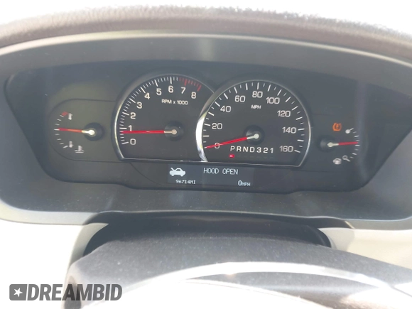 2008 Cadillac DTS 1SC with VIN 1G6KD57Y88U190045, listed as a IAAI auction lot 41994989 with 96,714 mi miles and . Bid and sale history available at carsss.com. Image 7.
