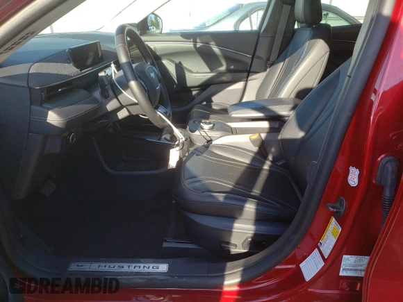2023 Ford Mustang Mach-E Premium with VIN 3FMTK3SU5PMB06746, listed as a Copart auction lot 50544575 with 18,176 mi miles and Non Repairable. Bid and sale history available at DreamBid. Image 7.