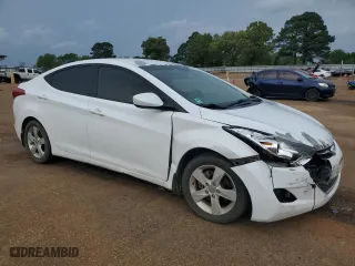 2012 Hyundai Elantra GLS PZEV with VIN 5NPDH4AE3CH142605, listed as a Copart auction lot 52125445 with 134,487 mi miles and Clean Title. Bid and sale history available at carsss.com. Image 4.