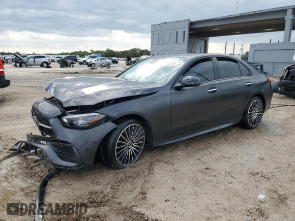 2024 Mercedes-Benz C C 300 with VIN W1KAF4GBXRR155221, listed as a Copart auction lot 49272245 with Not Provided miles and Clean Title. Bid and sale history available at carsss.com. Image 1.