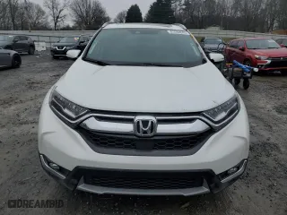 2019 Honda CR-V Touring with VIN 7FARW1H92KE012139, listed as a Copart auction lot 41484645 with 27,098 mi miles and Salvage Title. Bid and sale history available at carsss.com. Image 5.