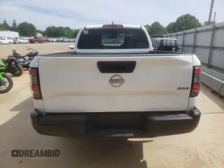 2024 Nissan Frontier SV with VIN 1N6ED1CM7RN642064, listed as a Copart auction lot 51606305 with 21,858 mi miles and Salvage title. Bid and sale history available at DreamBid. Image 6.