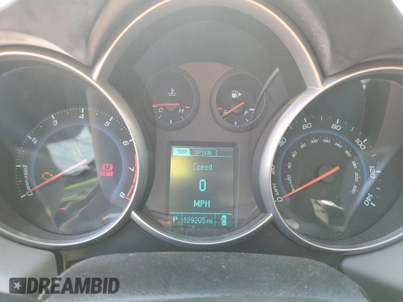 2015 Chevrolet Cruze LS with VIN 1G1PA5SH5F7109932, listed as a Copart auction lot 52421365 with 129,205 mi miles and Salvage Title. Bid and sale history available at DreamBid. Image 9.