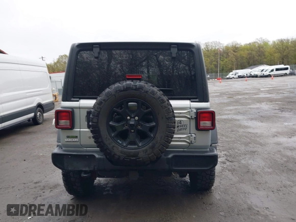 2022 Jeep Wrangler Unlimited Willys Sport with VIN 1C4HJXDM9NW272685, listed as a IAAI auction lot 41948921 with Not provided miles and . Bid and sale history available at DreamBid. Image 16.