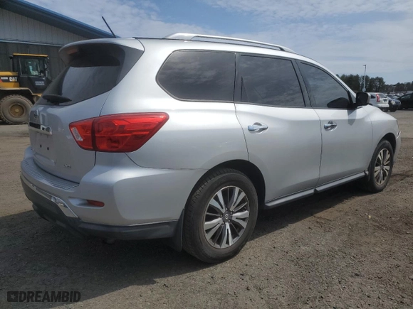 2017 Nissan Pathfinder SL with VIN 5N1DR2MM8HC670501, listed as a Copart auction lot 50887315 with NaN miles and Clean Title. Bid and sale history available at carsss.com. Image 3.