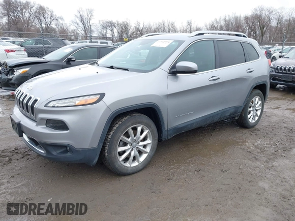 2017 Jeep Cherokee Limited with VIN 1C4PJMDB6HW537351, listed as a IAAI auction lot 41714970 with 161,193 mi miles and . Bid and sale history available at DreamBid. Image 18.
