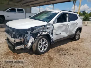 2025 Jeep Compass Latitude with VIN 3C4NJDBN5ST524494, listed as a Copart auction lot 65656135 with 17,791 mi miles and Clean title. Bid and sale history available at DreamBid. Image 1.