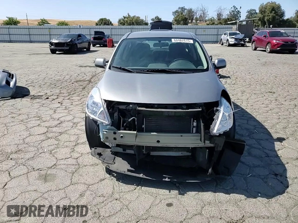 2013 Nissan Versa SV with VIN 3N1CN7AP2DL853742, listed as a Copart auction lot 60462615 with 75,587 mi miles and Salvage title. Bid and sale history available at DreamBid. Image 14.
