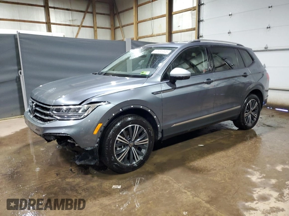 2024 Volkswagen Tiguan Wolfsburg Edition with VIN 3VV5B7AX7RM213589, listed as a Copart auction lot 50335945 with 4,200 mi miles and Clean title. Bid and sale history available at DreamBid. Image 1.