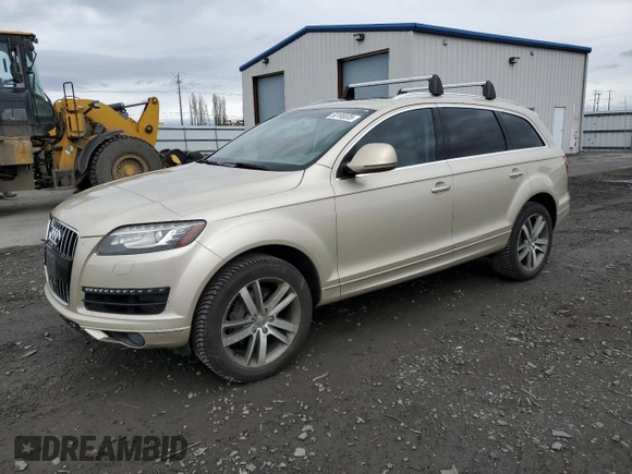 2012 Audi Q7 3.0L TDI Premium Plus with VIN WA1LMAFEXCD005076, listed as a Copart auction lot 50195535 with 248,501 mi miles and Salvage Title. Bid and sale history available at carsss.com. Image 1.