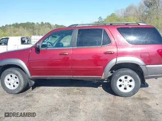 2004 Toyota Sequoia SR5 with VIN 5TDZT34A84S237468, listed as a IAAI auction lot 41856685 with 77,387 mi miles. Bid and sale history available at carsss.com. Image 15.