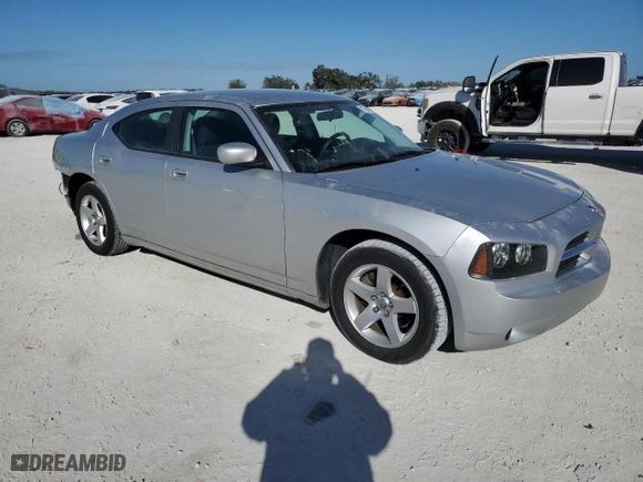 2010 Dodge Charger with VIN 2B3CA4CD2AH179057, listed as a Copart auction lot 87958155 with 130,505 mi miles and Salvage Title. Bid and sale history available at carsss.com. Image 4.
