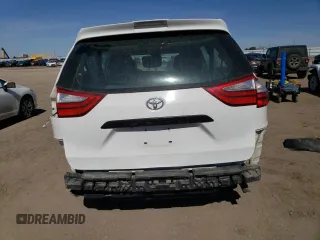 2018 Toyota Sienna L with VIN 5TDZZ3DC9JS929475, listed as a Copart auction lot 48541515 with 214,337 mi miles and Salvage Title. Bid and sale history available at DreamBid. Image 6.