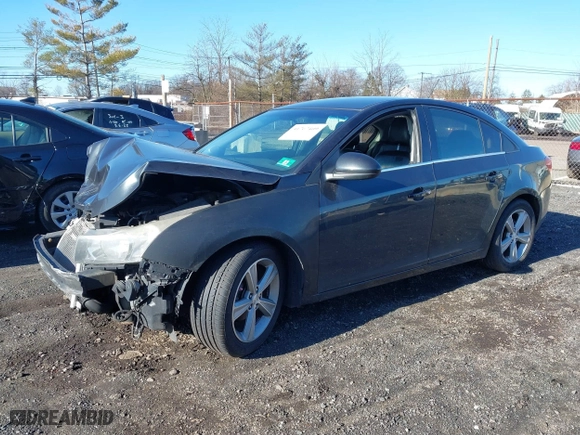 2015 Chevrolet Cruze LT with VIN 1G1PE5SB5F7195520, listed as a IAAI auction lot 41767409 with 125,755 mi miles. Bid and sale history available at carsss.com. Image 2.