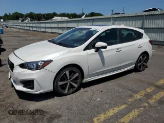 2017 Subaru Impreza Special Sports with VIN 4S3GTAM62H3747054, listed as a Copart auction lot 62348465 with 87,191 mi miles and Salvage title. Bid and sale history available at DreamBid. Image 1.