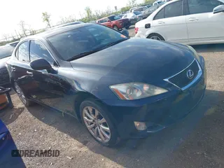2008 Lexus IS 250 with VIN JTHCK262082023191, listed as a IAAI auction lot 42142085 with 227,697 mi miles. Bid and sale history available at carsss.com. Image 1.