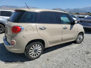 2014 FIAT 500L Easy with VIN ZFBCFABHXEZ024171, listed as a Copart auction lot 52825225 with 165,614 mi miles and Clean Title. Bid and sale history available at carsss.com. Image 3.