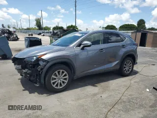 2021 Lexus NX 300 with VIN JTJDARBZXM2187754, listed as a Copart auction lot 60242005 with 61,455 mi miles and Salvage title. Bid and sale history available at DreamBid. Image 1.