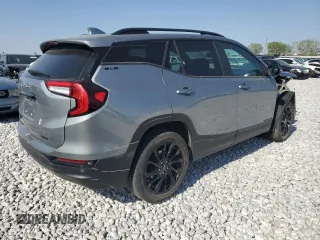 2023 GMC Terrain SLE with VIN 3GKALTEG1PL146735, listed as a Copart auction lot 44252865 with 33,767 mi miles and Salvage title. Bid and sale history available at DreamBid. Image 3.