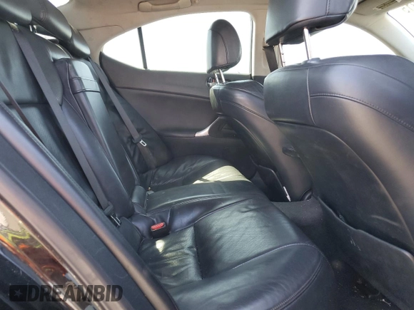 2007 Lexus IS 250 with VIN JTHCK262X72018577, listed as a Copart auction lot 50782315 with 108,024 mi miles and Salvage Title. Bid and sale history available at carsss.com. Image 10.