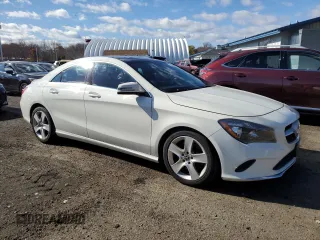 2018 Mercedes-Benz CLA 250 with VIN WDDSJ4GB2JN586277, listed as a Copart auction lot 74450313 with 43,518 mi miles and . Bid and sale history available at DreamBid. Image 4.