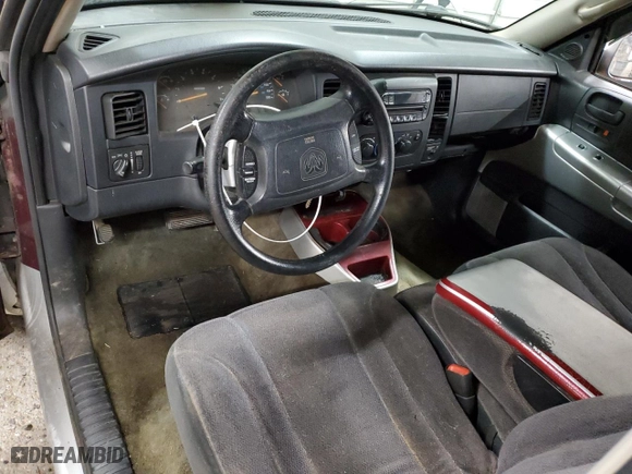 2001 Dodge Dakota with VIN 1B7GL22X21S148314, listed as a Copart auction lot 84454064 with 0 mi miles and Salvage Title. Bid and sale history available at carsss.com. Image 8.