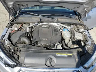 2017 Audi A4 Premium Plus with VIN WAUENAF48HN009340, listed as a Copart auction lot 54080165 with 120,977 mi miles and Salvage title. Bid and sale history available at DreamBid. Image 11.