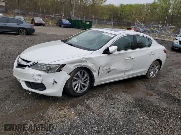 2016 Acura ILX Premium with VIN 19UDE2F71GA001778, listed as a Copart auction lot 52691725 with 75,787 mi miles and Salvage title. Bid and sale history available at DreamBid. Image 1.