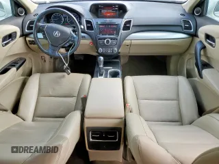 2017 Acura RDX Technology with VIN 5J8TB3H59HL012989, listed as a Copart auction lot 57475625 with 55,087 mi miles and Clean title. Bid and sale history available at DreamBid. Image 8.