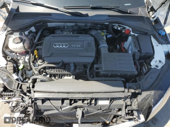 2022 Audi TT with VIN TRUAEAFV4N1005885, listed as a Copart auction lot 53114645 with 37,306 mi miles and Salvage title. Bid and sale history available at DreamBid. Image 11.