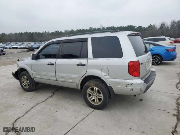 2004 Honda Pilot EX with VIN 2HKYF18584H540096, listed as a Copart auction lot 46114295 with 278,775 mi miles and Salvage Title. Bid and sale history available at carsss.com. Image 2.